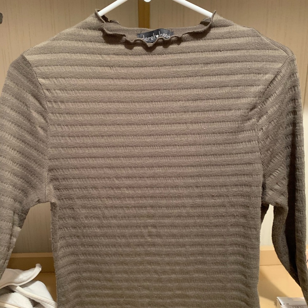 Super Soft Ruffle Long Tee